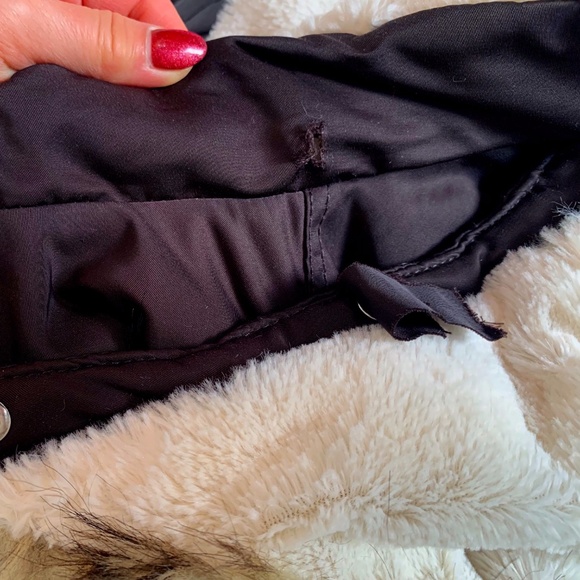 H&M L.O.G.G. Kids Winter Jacket with Faux Fur Trim Hood SIZE 10-11A - Picture 12 of 12